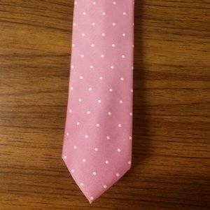 Hart Schaffner - Men's Pink w/ White Polka Dot Tie